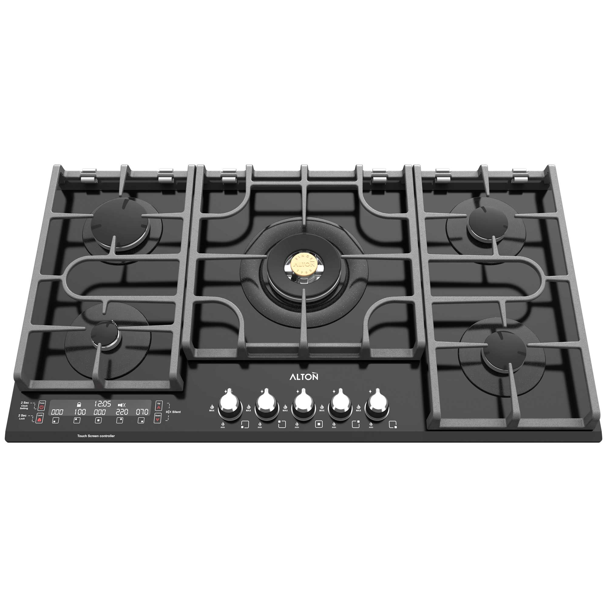 اجاق گاز صفحه ای شیشه ای التون مدلIG535DB اجاق گاز صفحه ای شیشه ای التون مدلIG535DB