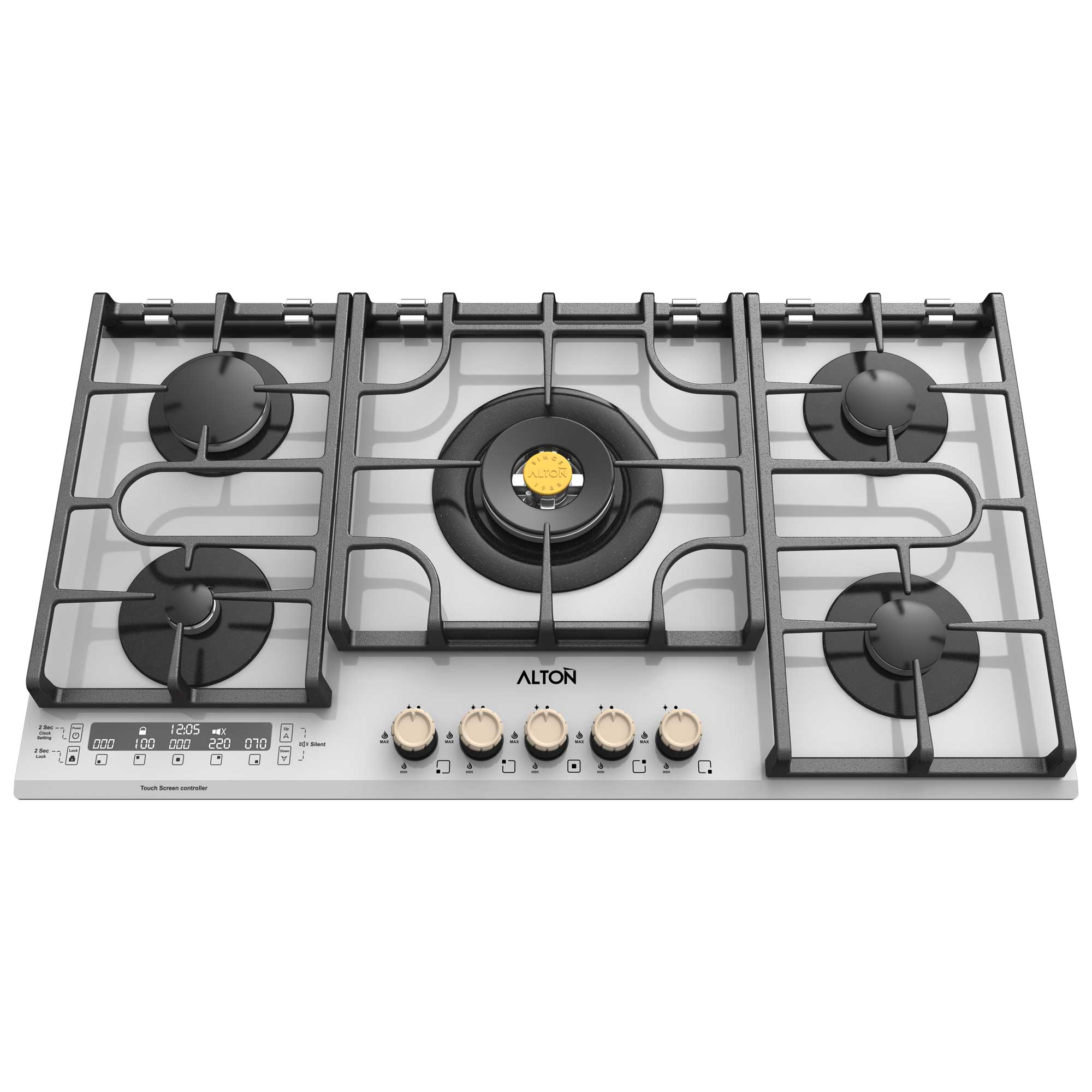 اجاق گاز صفحه ای شیشه ای التون مدلIG535DW اجاق گاز صفحه ای شیشه ای التون مدلIG535DW